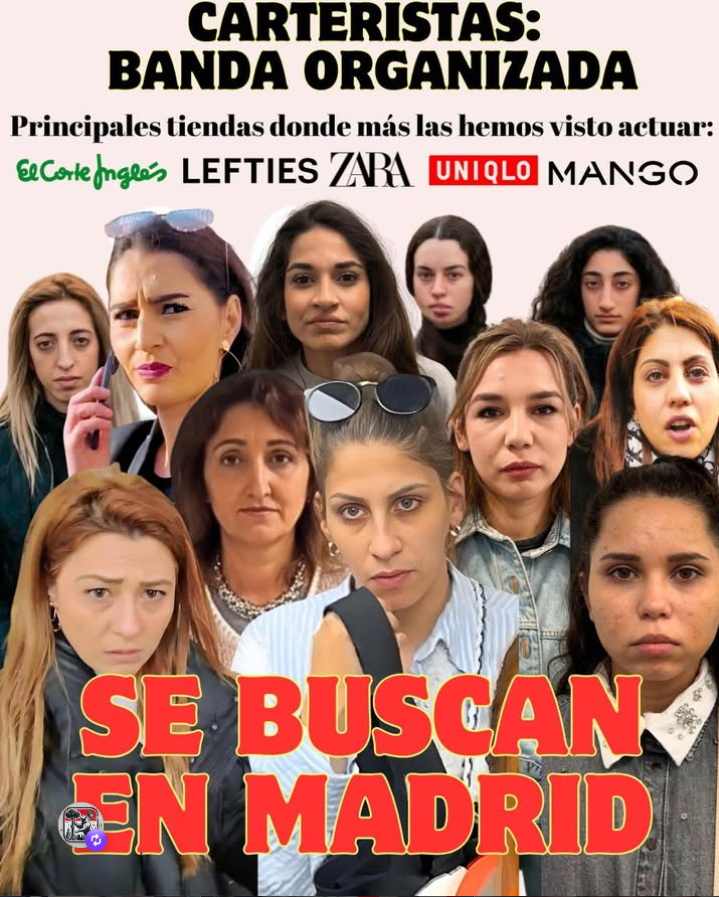 deckard75351's tweet photo. Desde @PatrullaMadrid informan:
La banda organizada de carteristas búlgaras actúa en tiendas de ropa, autobuses y metro. 

Su método es simple: cogen varias prendas, te tapan el bolso mientras miras ropa y entre dos o tres personas te distraen para sacarte la cartera. https://t.co/0aa9YejBvF