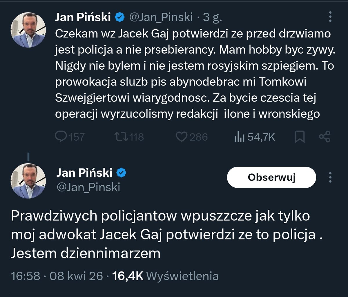 Stanisław Ignacy Mickiewicz tweet media