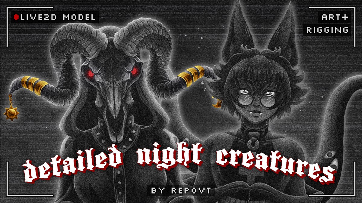 Repo_VT's tweet image. ‼️Emergency Comms -50% Sale on Detailed Night Creature Models‼️

Got a big bill due Monday and don't have money rn so need some new commissions! If you been eyeing these now's a good chance! 

Shares appreciated 🙏

vgen.co/RepoVT/

#commissionsopen #emergencycomm #vgen