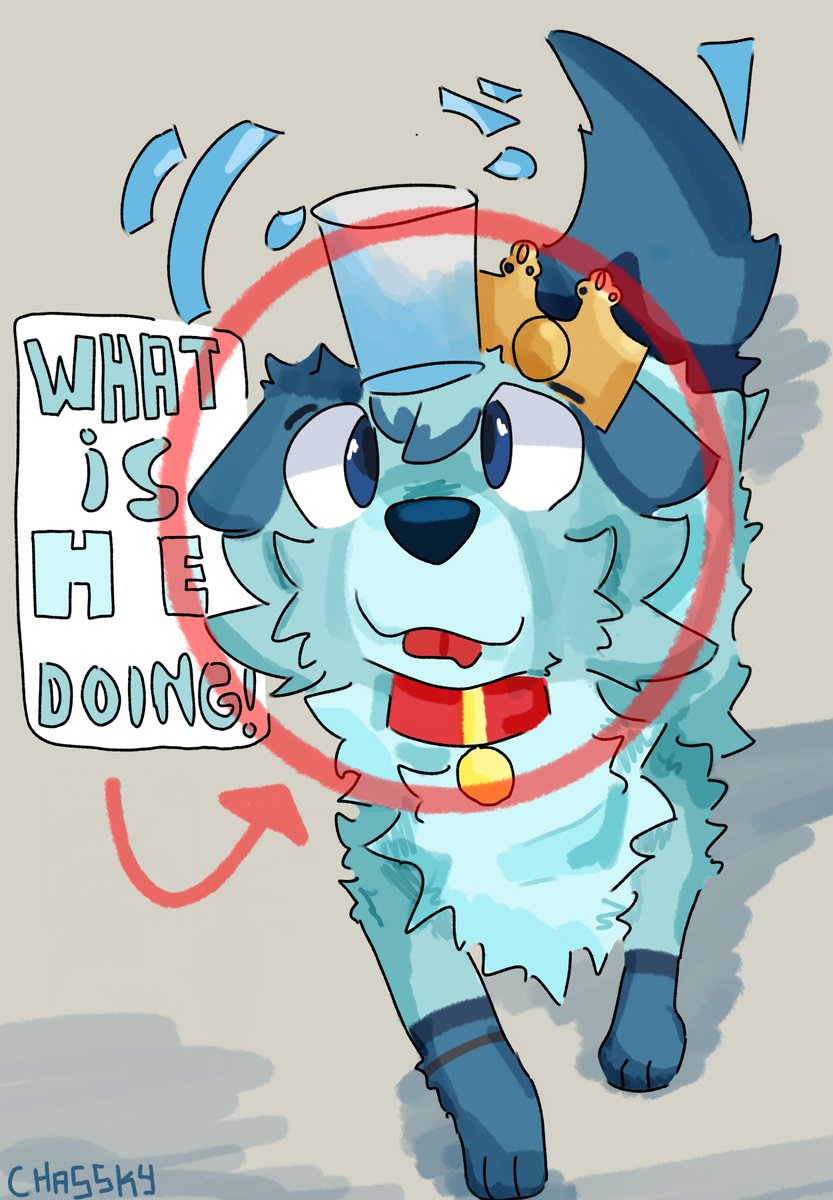 what is he doing!!! ⭕️
