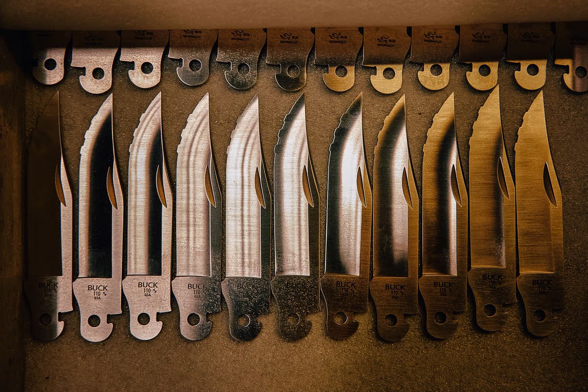 HookBarrelMag's tweet image. Take a look inside the legendary Buck Knives factory, learn about some of their most famous knives, and see what's next for this storied American company.

hookandbarrel.com/gear/bucking-a… 

#BuckKnives #AmericanMade #HookandBarrel