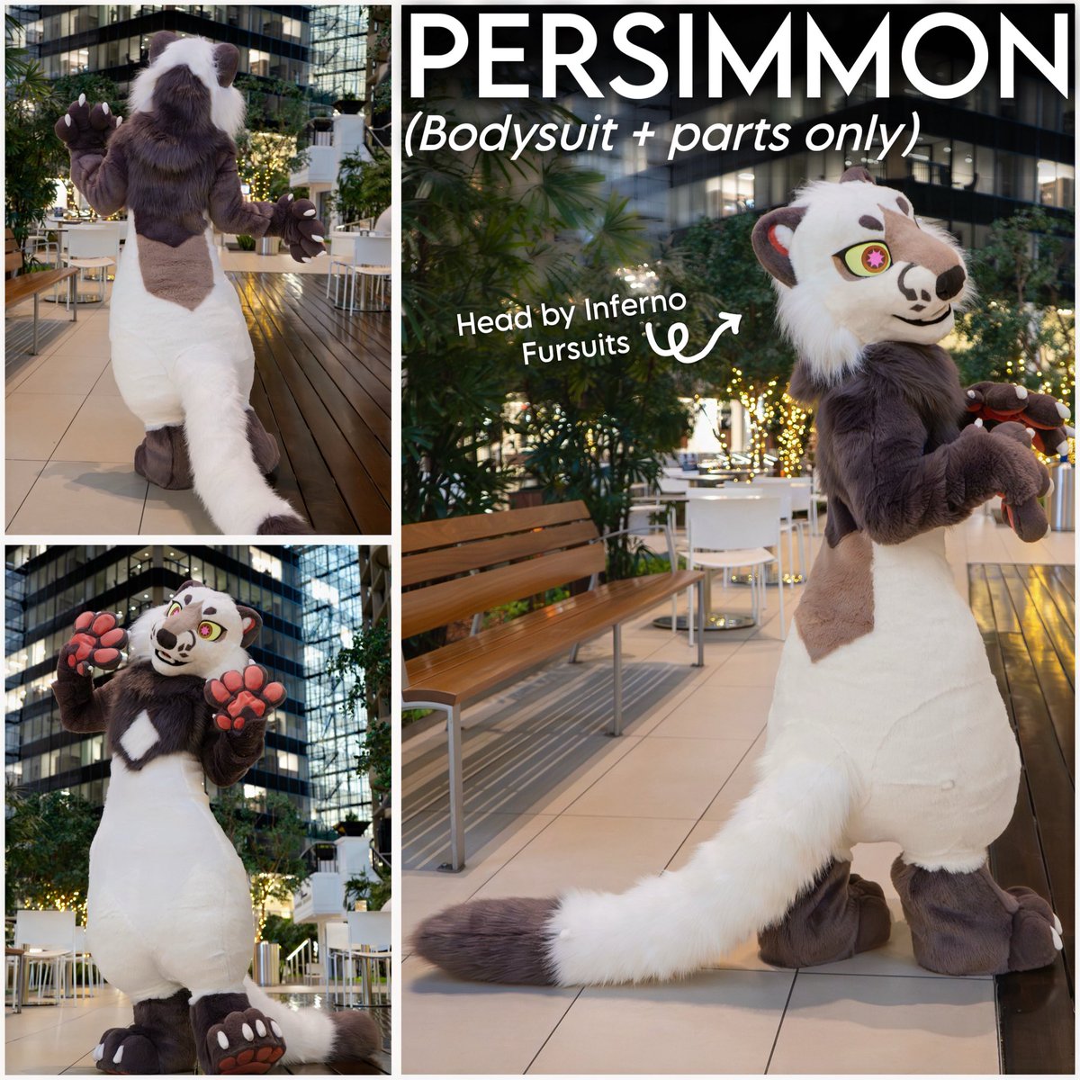 Persimmon fullsuit showcase!

Head by infernofursuits! The rest are by me! :-3