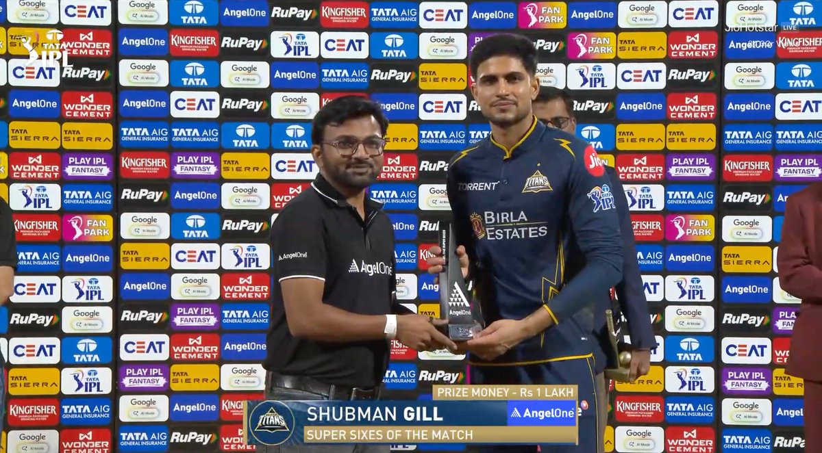 SUPER SIXES OF THE MATCH
#DCvsGT #IPL2026