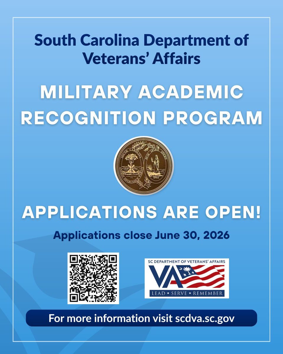 South Carolina Department of Veterans' Affairs tweet media