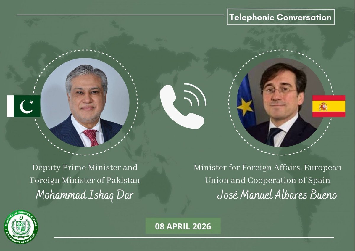 Ministry of Foreign Affairs - Pakistan tweet media