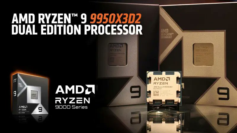 ijrsoftware's tweet photo. Now available in CPU-L the specifications of the new @AMD Ryzen 9 9950X3D2 Dual Edition: Dual 3D V-Cache 192 MB!

https://t.co/ukzGheEWXL https://t.co/BEBF3qNyNU