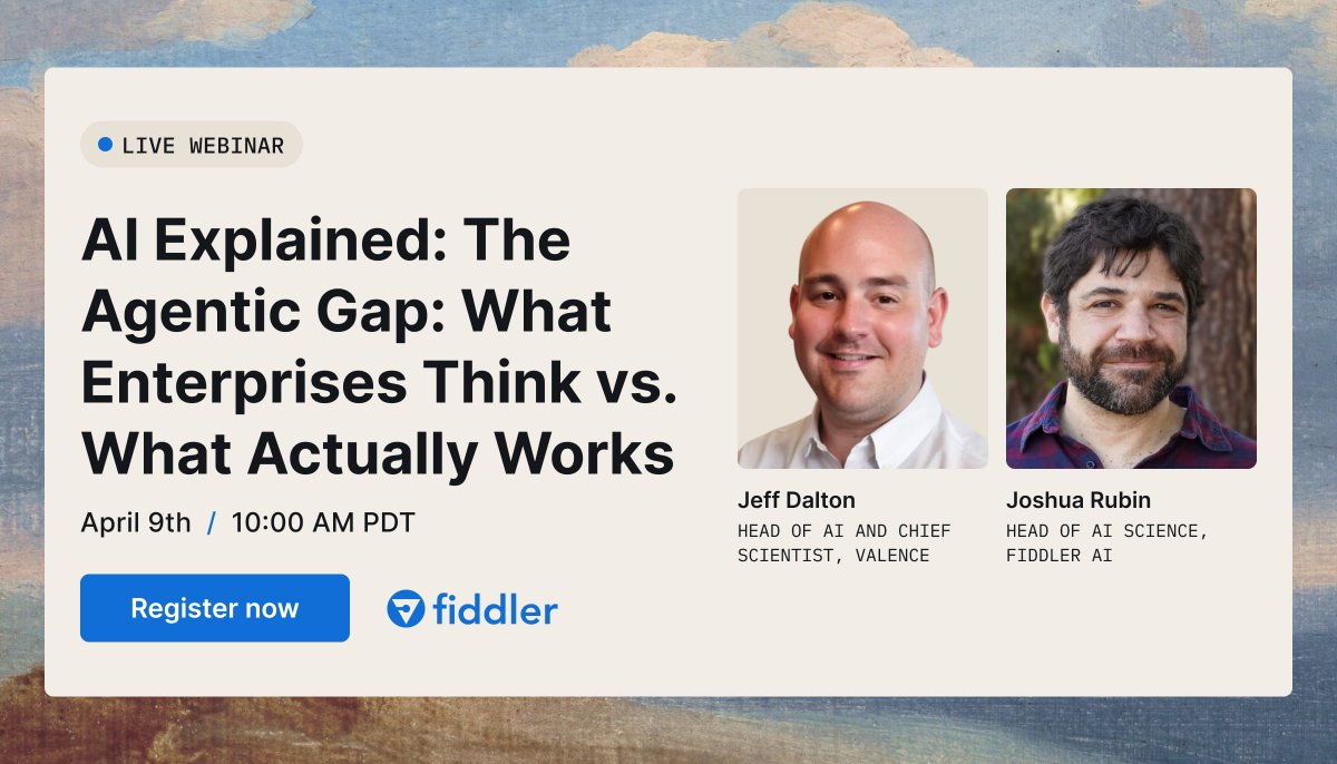 Fiddler AI tweet media