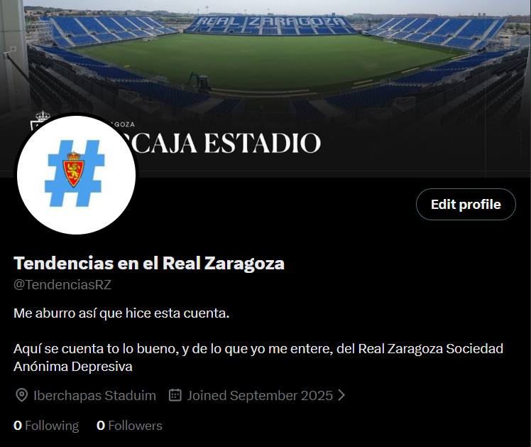 TendenciasRZ's tweet photo. "@TendenciasRZ"

Porque hoy oficialmente nace esta putísima cuenta de mierda que seguramente acabe mal

Se agradece el apoyo, si es que hay. https://t.co/8VY6T5fprD