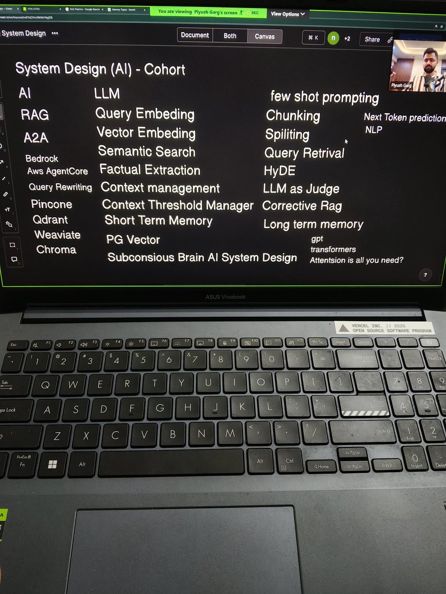 Learned about AI with <a href="/piyushgarg_dev/">Piyush Garg</a>