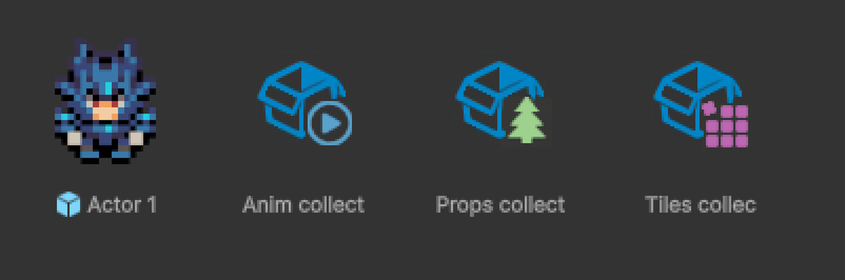 RPGPowerForge's tweet photo. I remember when we started creating custom assets in Unity, everything looked the same in the Project window.

Now, it's much clearer : https://t.co/QnUZXwGrN1