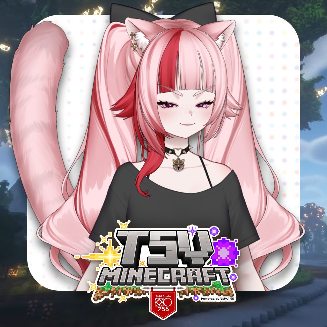 NekoMikkiVT's tweet image. I'm SO EXCITED to announce I'm part of VSPO EN's TSV Minecraft server starting this weekend! 

This is my first event like this, so I'm super nervous! Let me know if you have any tips ❤️ I'm ready to conquer the (Minecraft) world!! 

#TSVMinecraft