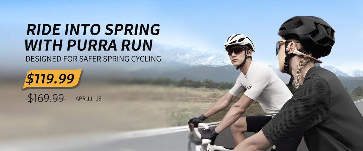 Mojawa_global's tweet image. Ride into spring 🌸
Stay aware. Ride smarter.
Purra Run keeps you connected to the road — and the moment.
Now $119.99 (Limited offer)
#mojawa #rideintospring #cyclinglife #openearaudio