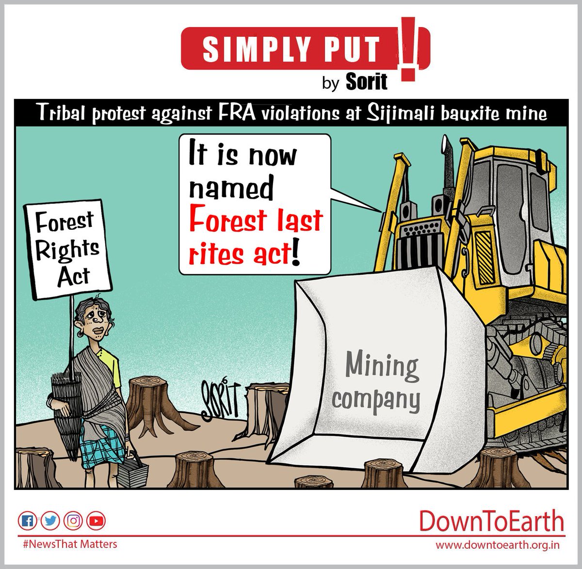 shankarprakasha's tweet image. FRA mandates gram sabha consent.

LARR mandates Social Impact Assessment.

Both overridden in the name of national interest.

We have built #socialscience into the process. We have not built it into the power structure!