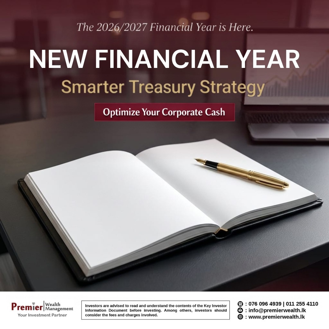 premierwealthsl's tweet photo. CFOs &amp; Finance Managers: The March 31st rush is finally over. 🏢📊

Welcome to the 2026/2027 financial year. As you open fresh books and set your corporate strategy for the next 12 months, make cash efficiency a top priority. https://t.co/YVtEtvtiy9