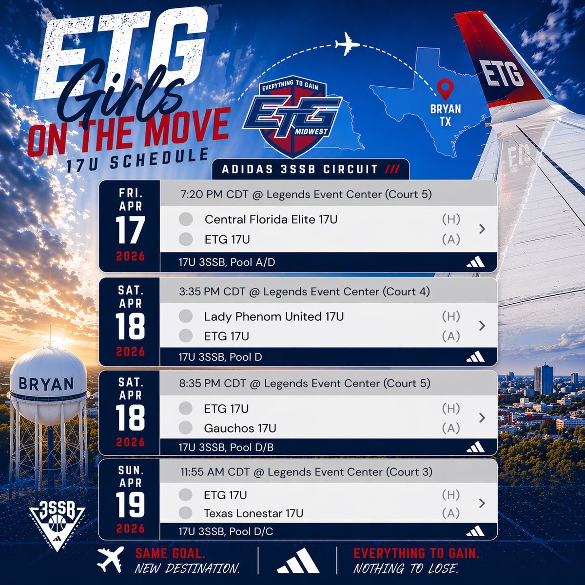 ETG 3SSB Girls 17U tweet media