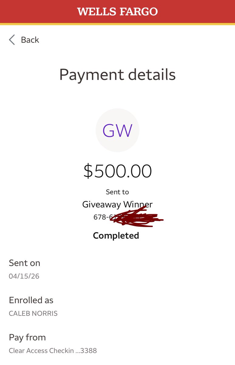 As promised instead of $250 I sent out $500 each today 🤝🫡 Congrats to ...