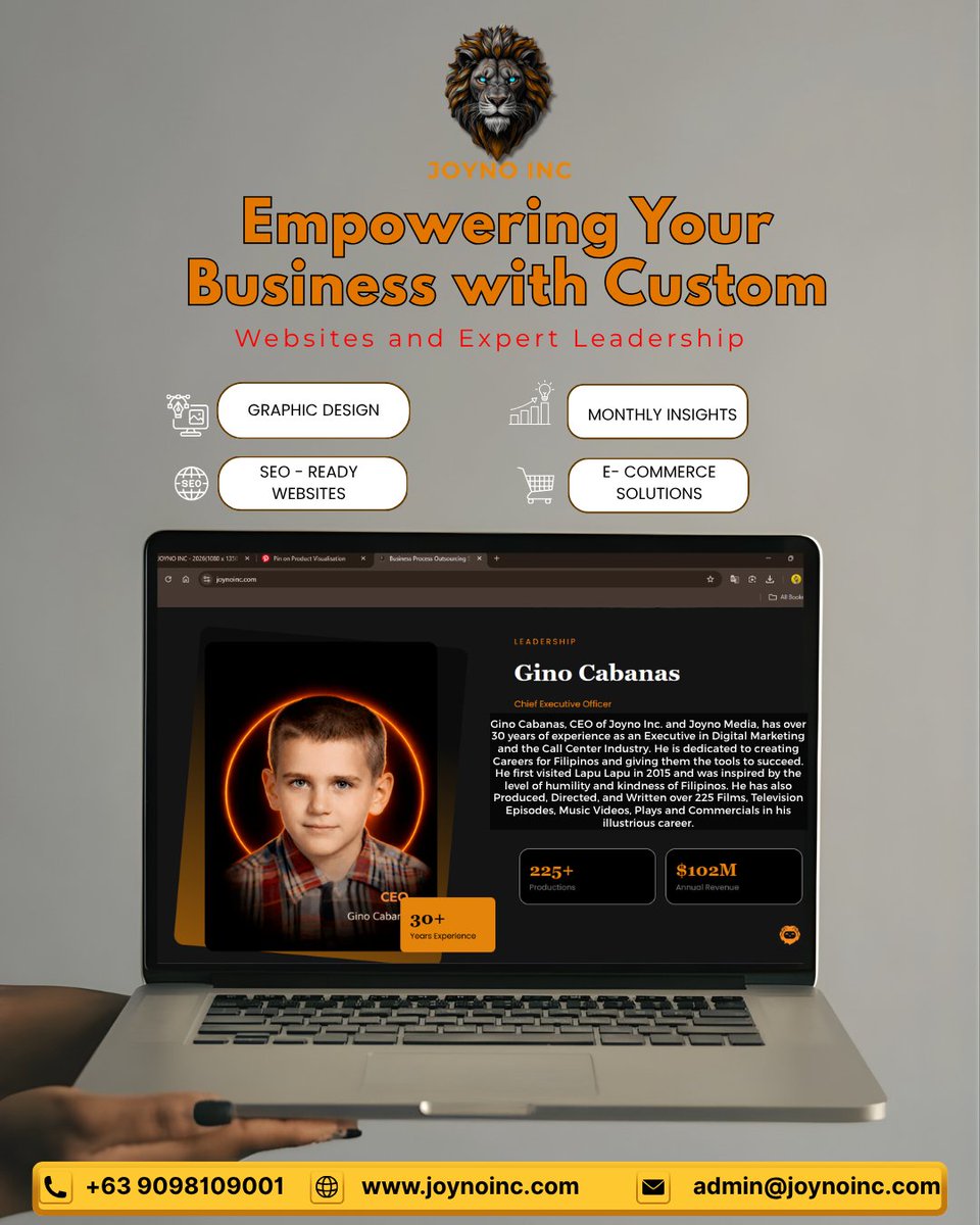 infojoynoinc's tweet photo. Empower your business with Joyno Inc. 💻🚀 From tailored websites to expert leadership, we provide everything you need to succeed online. Let’s create a digital experience that drives growth and success!
#WebDesign #Ecommerce #SEO #BusinessSuccess #ExpertLeadership https://t.co/Pygr1CU5xX