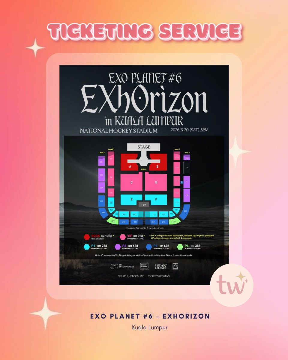 Ticketing Service | JASTIP JASWAR NCT JNJM EXO tweet media