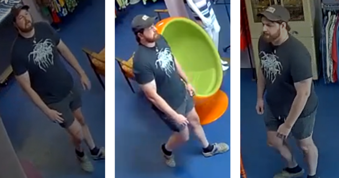 cbsaustin's tweet photo. DO YOU RECOGNIZE HIM?

Austin police are asking for the public’s help in identifying a suspect in an indecent exposure case at an East Austin clothing store last month.
https://t.co/nqUQIp8FTL https://t.co/FmV7LZInvX