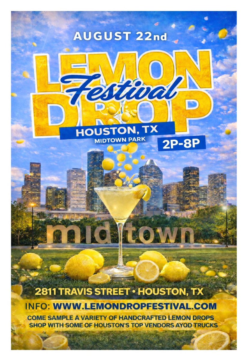 XP5LB's tweet image. #HoustonTexas #HoustonTx #Houston
#Texas #LemondropFestival 
#HTown