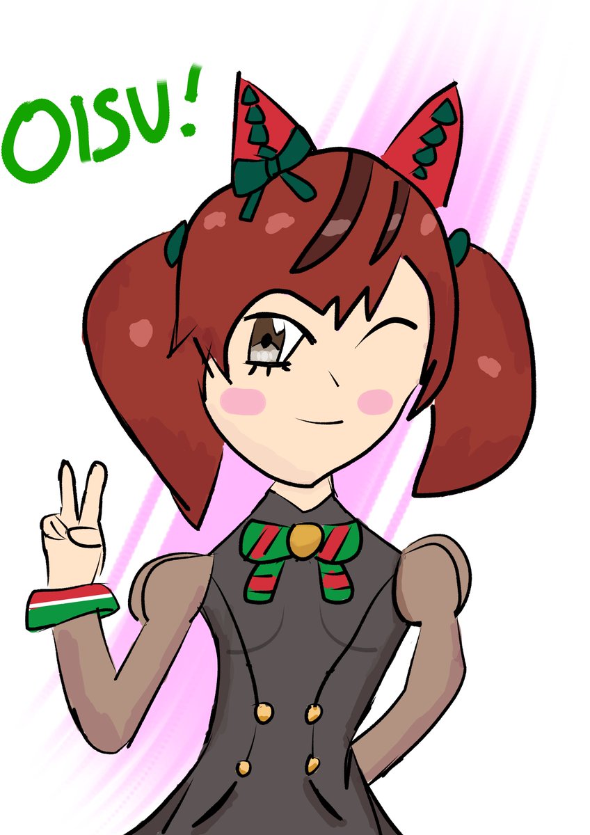 Medio tarde, pero si llegue para el cumple de Natie.

Por que recuerden, no es el talento si no con cuanto amor lo haces (´･ᴗ･ ` )

(Y es que la dibuje de memoria)

#ナイスネイチャ生誕祭2026