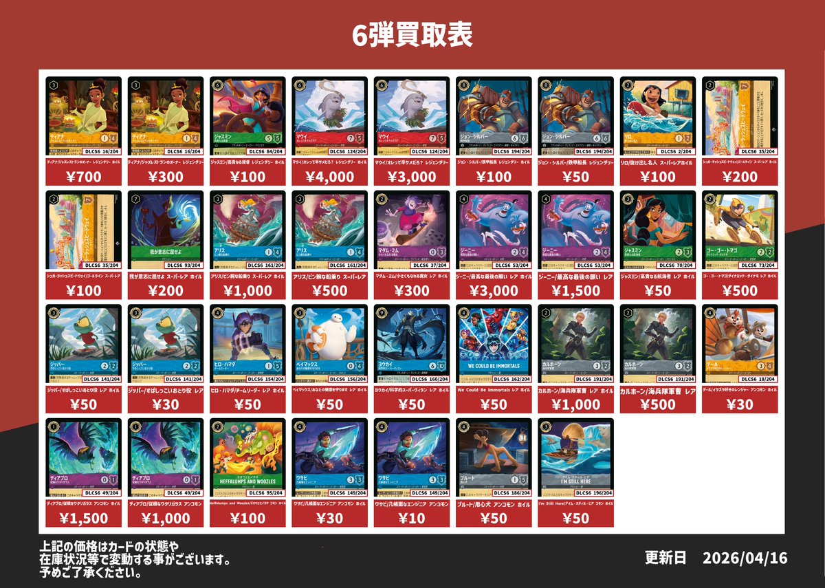 ディズニー・ロルカナ専門店ロアマスター tweet media