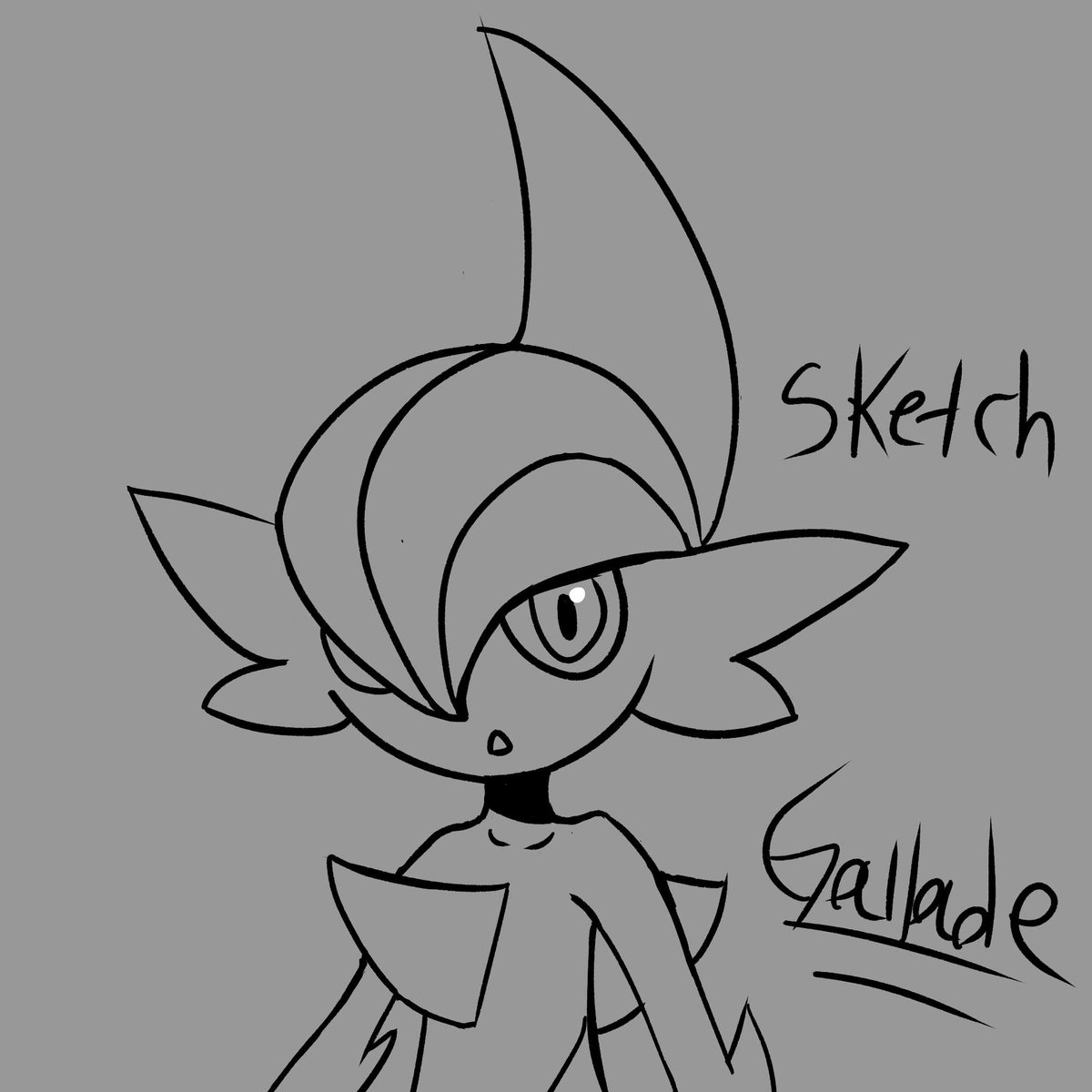 ManoloxSTR's tweet photo. Día 4: practicando hasta que no tiemble tanto al hacer trazos

Hoy he dibujado a mi Pokémon favorito, gallade el cual por algún motivo estuve 3 horas tratando de ser perfeccionista con el 🥀 #Gallade #pokemon #DigitalArt #sketch #silly https://t.co/NNPRzi8OVn