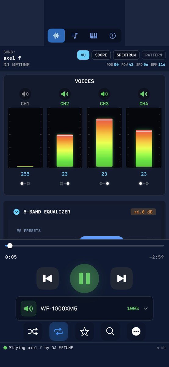 RealTech_VR's tweet photo. From a 386 DX40 in 1994 to iPadOS in 2026 — Retro Music Player is back.
Watch the 4-minute preview:
RMP (Aka Realtech Module Player now Retro Music Player) first video :
https://t.co/HIpt4stOV8

#Demoscene #Amiga #TrackerMusic #MOD #ProTracker #FastTracker #SceneMusic https://t.co/RJaZ2VJ8o3