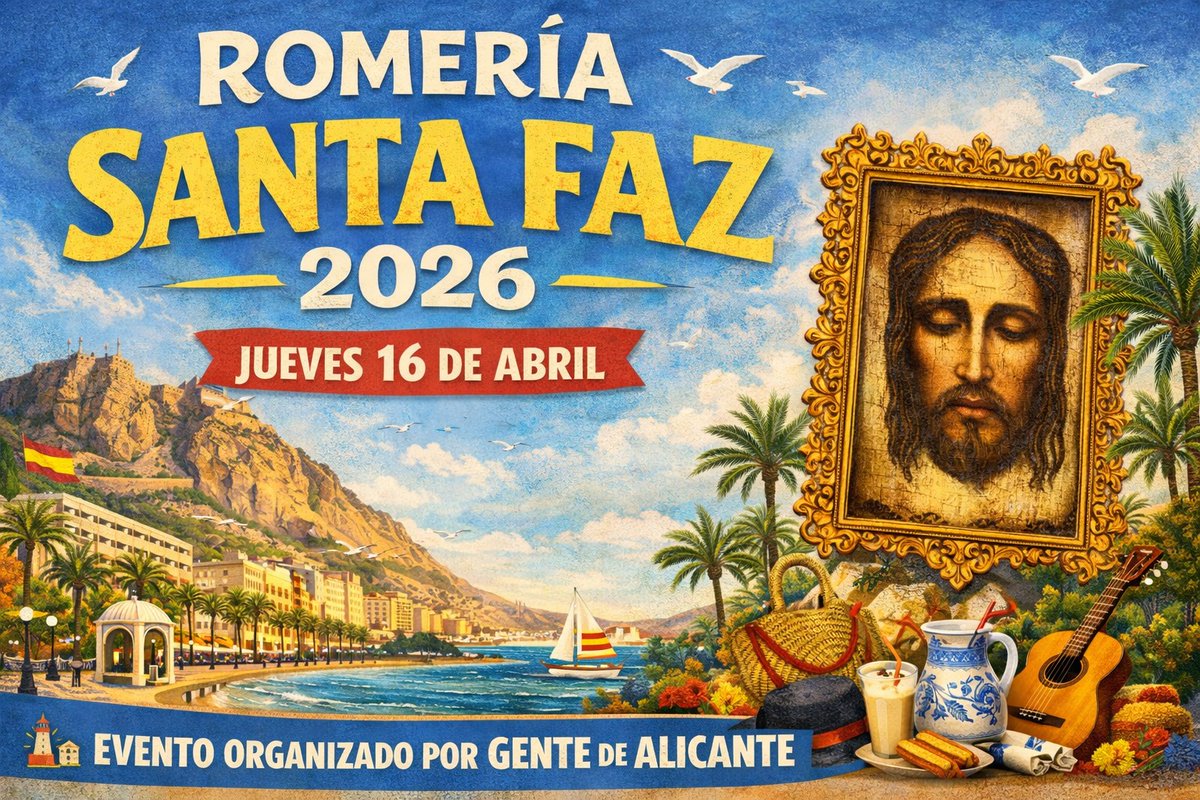 djfont's tweet photo. Buenos dias Romería de la Santa Faz 2026 Alicante @gentedealicante https://t.co/LlqXJg4E6o