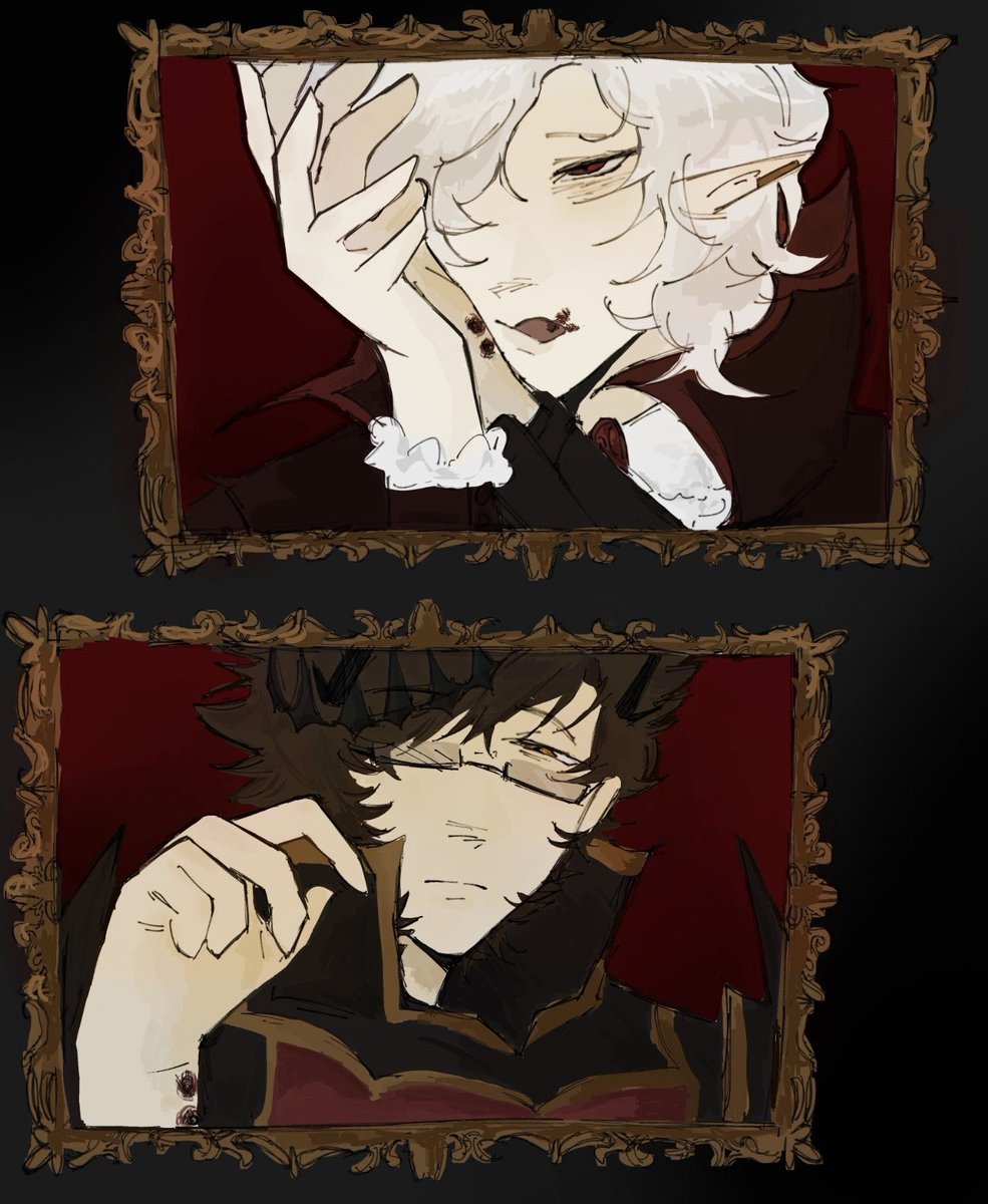 yes #crimsonoath #smajorfanart #nominalgravyfanart #vampiresmp #bannerfallsmp