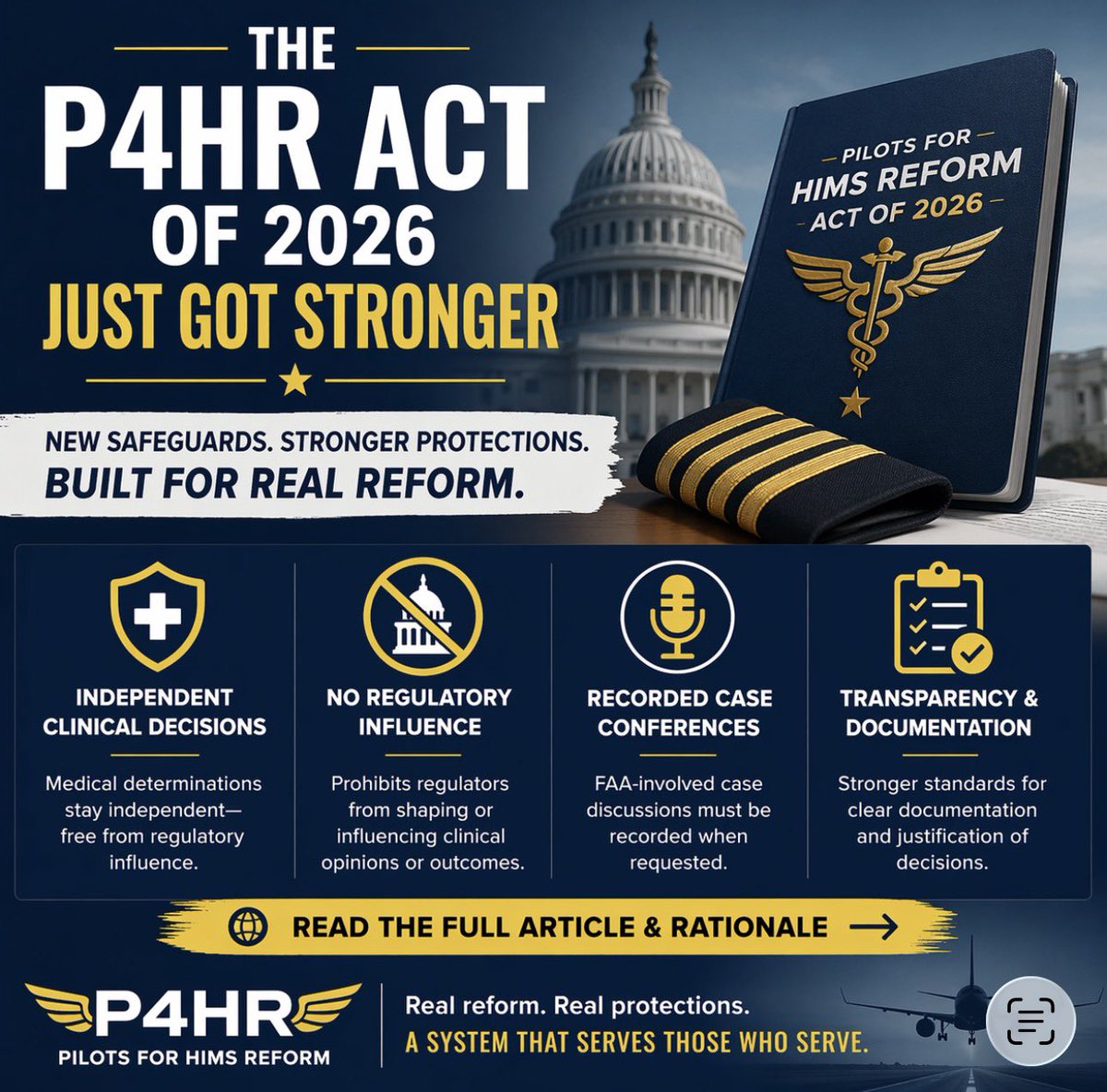 Pilots for HIMS Reform tweet media