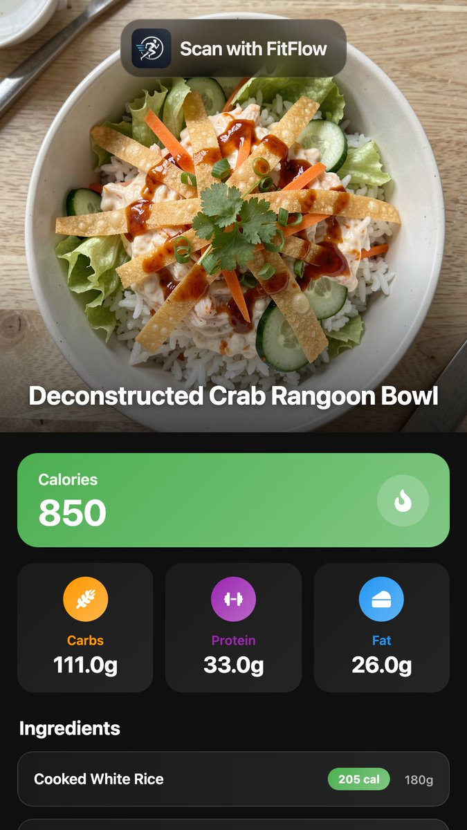 FitFlow - AI Nutrition & Fitness tweet media