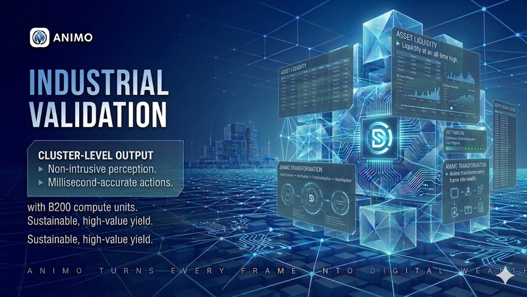 Animo_HQ's tweet photo. 🌍 Closed-loop production validated.

Animo Prime maximizes cluster output with B200 compute units.

💰 High-value digital yield is sustainable and institutional-grade.

#DigitalFactory #AgenticAI #Animo https://t.co/mH45Q8LoXp