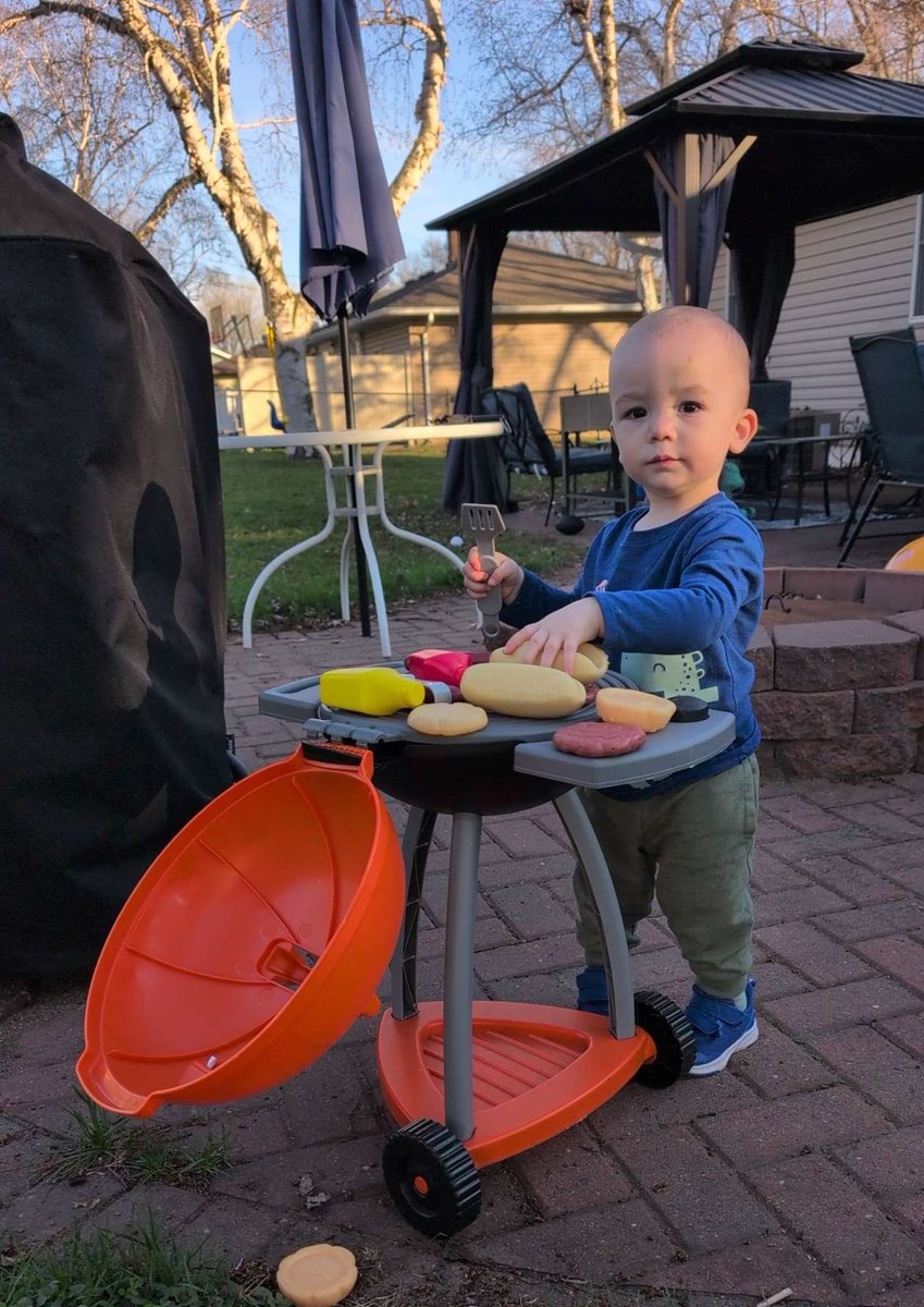 My son is the king of vibes.