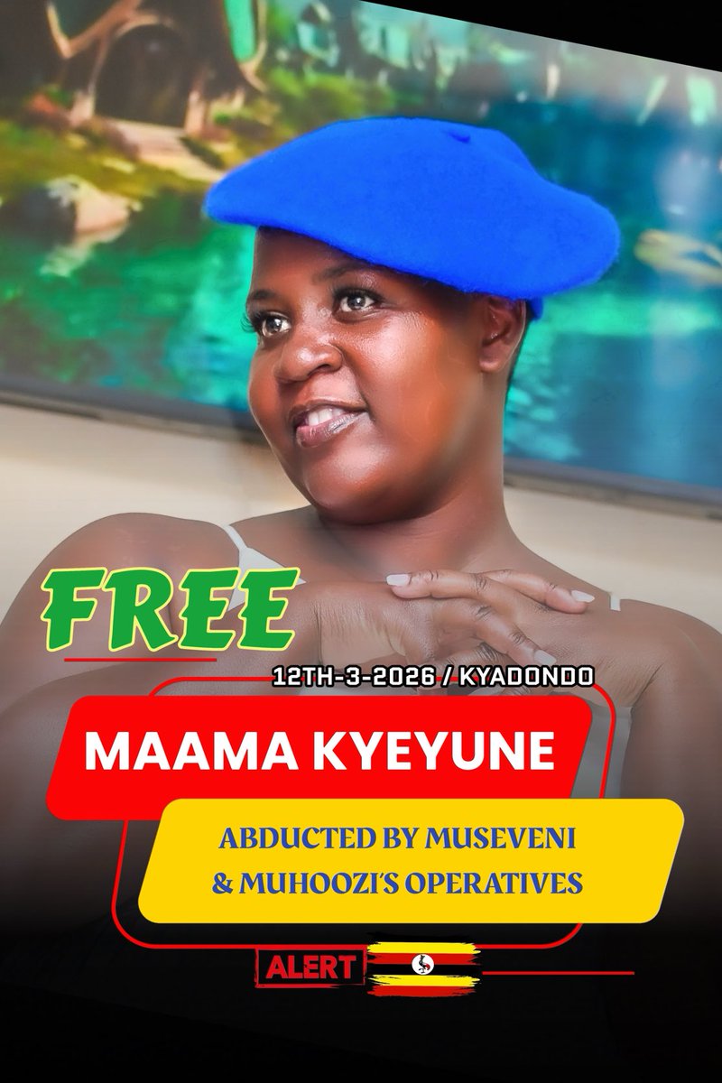 Where is Maama Kyeyune??
#BringBackOurPeople