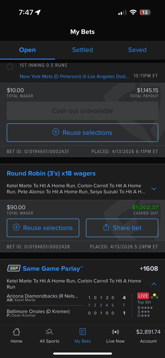 mbro___'s tweet photo. Get in with @Furnacepicks and his homer model https://t.co/1aKxG88iO4