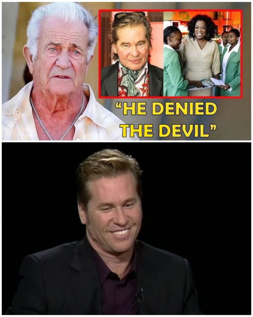 CollectiveSprk's tweet image. 🚫 Mel Gibson SPEAKS on How Val Kilmer ESCAPED The Dark Side of Hollywood 😳

He was a leading man, a box office name, a face audiences trusted to carry a film. Then, almost without warning, #Val #Kilmer stepped out of the centre of Hollywood and into the shadows. Roles slowed.