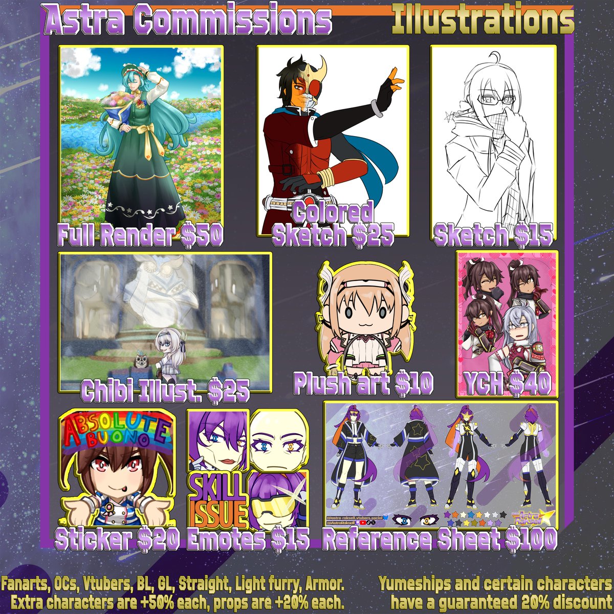 Astra Raksell ✨☄️ Vtuber // Comms open tweet media