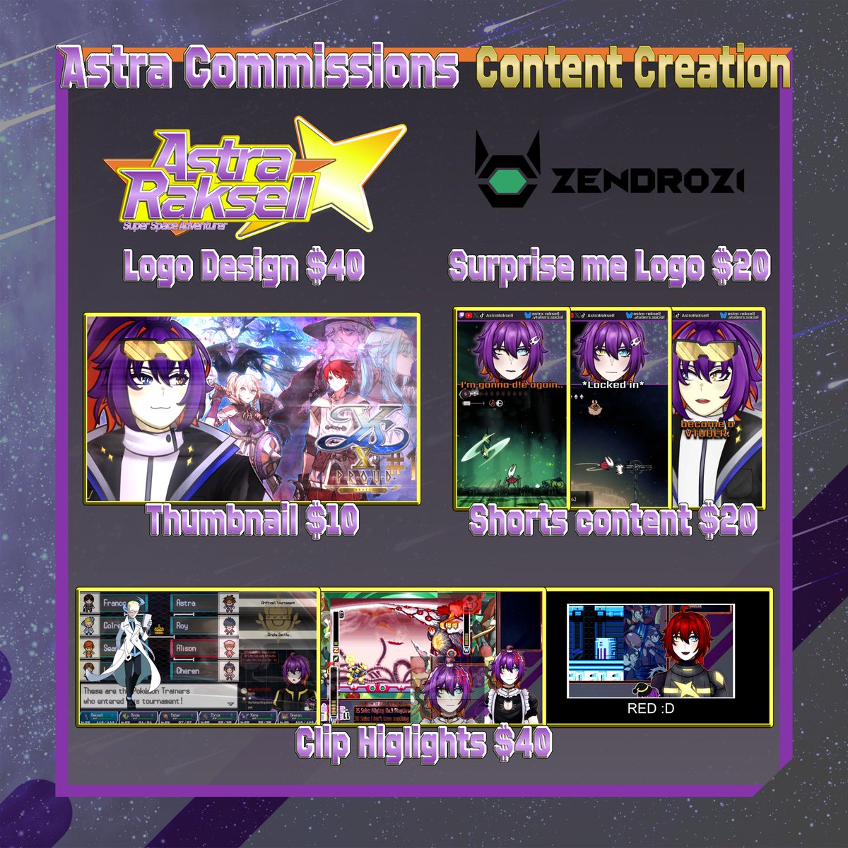 Astra Raksell ✨☄️ Vtuber // Comms open tweet media