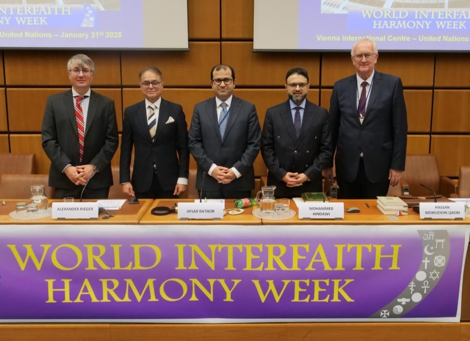 ukUPF's tweet image. Since 2013, Universal Peace Federation Austria has helped convene World Interfaith Harmony Week at UN Vienna—bringing diplomats, faith leaders and civil society together for practical cooperation on SDGs and peace. See uk.upf.org/interfaith-wee…
#Interfaith #WIHW #UNVienna #UPF