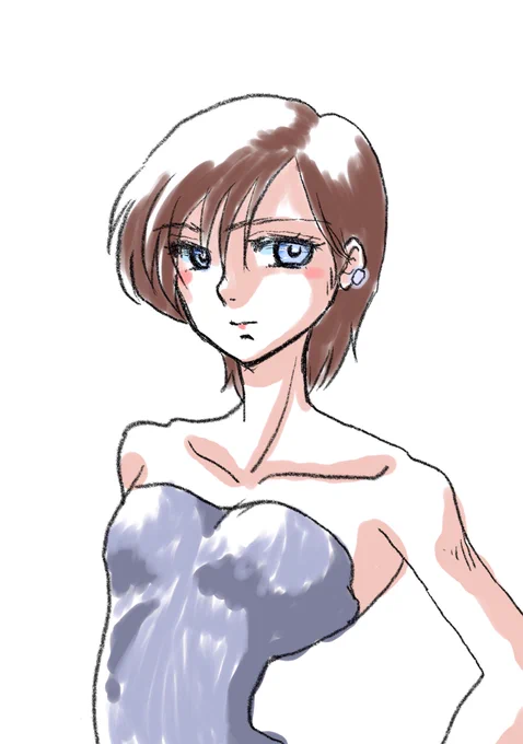 今日のお昼のお絵描き