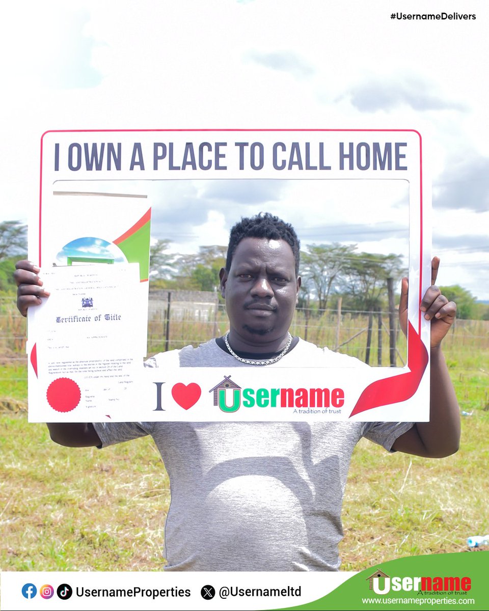 Username Properties Ltd tweet media