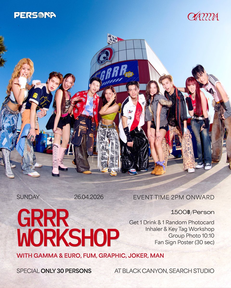 GAMMA Official tweet media