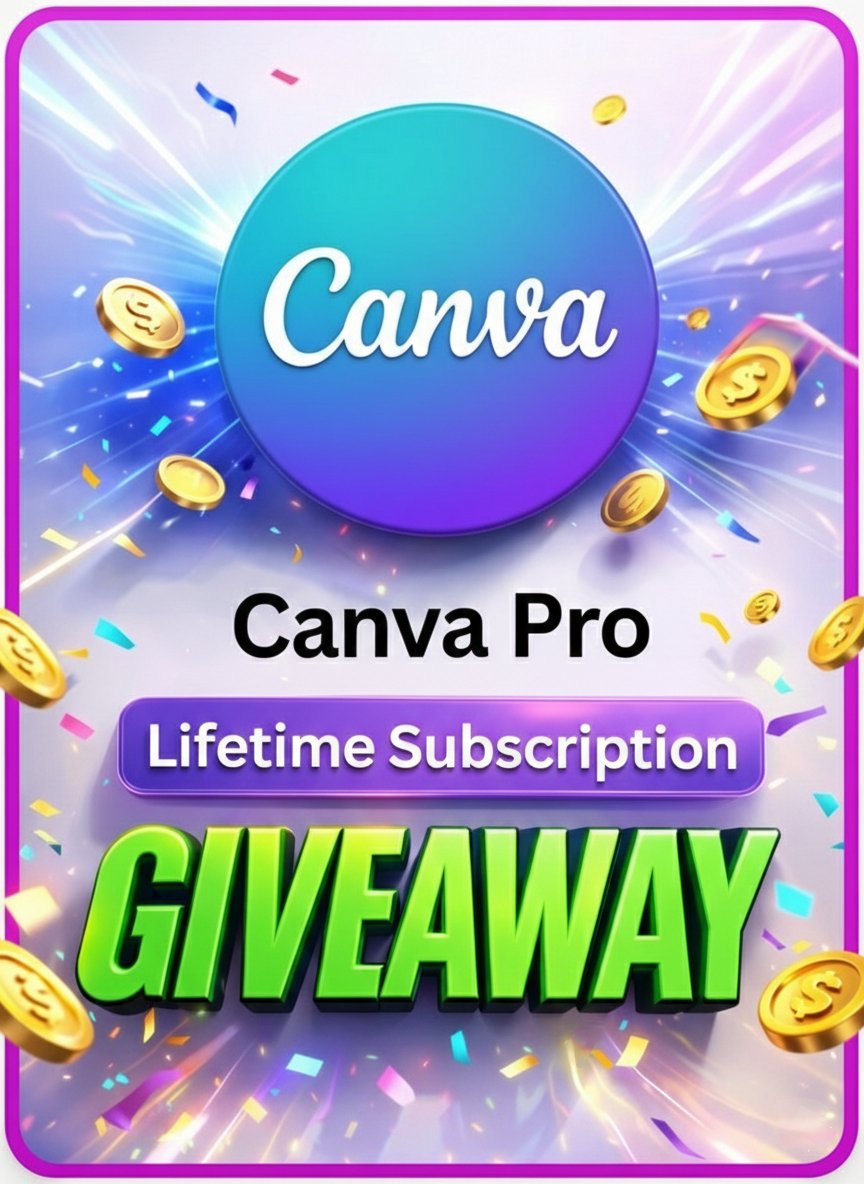 zakiraicoder's tweet photo. Want Canva Pro for FREE Lifetime Access? 
No tricks. Just follow these 3 simple steps:
✅ Like this post
✅ Comment "Canva"
✅ Repost so others can benefit too!

Follow me @zakiraicoder — I’ll DM you the access.
(No follow, no DM)
make your designs stand out with Canva Pro. https://t.co/DANxEvrWYq
