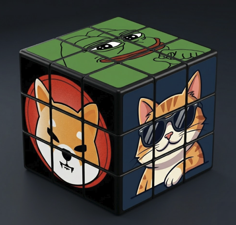 Poloniex's tweet image. Memecoins be like a puzzle 🧩

Solve it… or get played. 🐸🐕📈