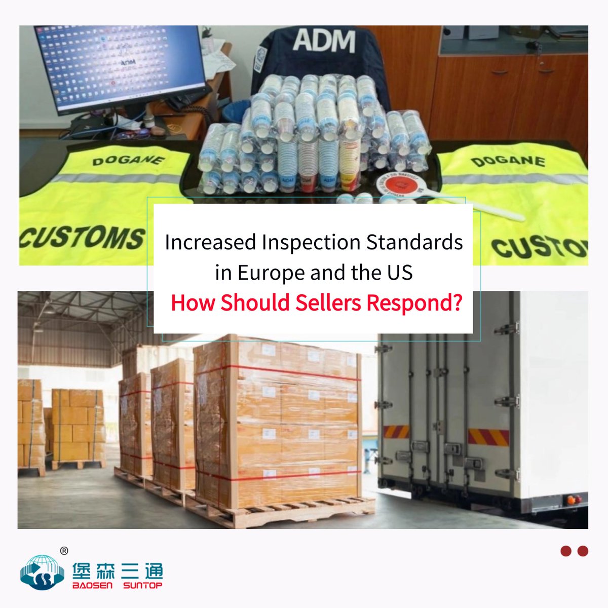baosensuntop's tweet image. Recent US and EU inspections are tightening. Recalls, seizures, and container holds are rising.
Non-compliance can mean delays, fines, or cargo loss.
Baosen suntop offers compliant, safe, end-to-end logistics, helping sellers go global compliantly.#baosen #news #logistics