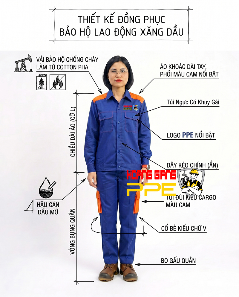 hoanggiangppe's tweet image. Quần áo bảo hộ xăng dầu - xưởng may Hoàng Giang #workwear #uniform