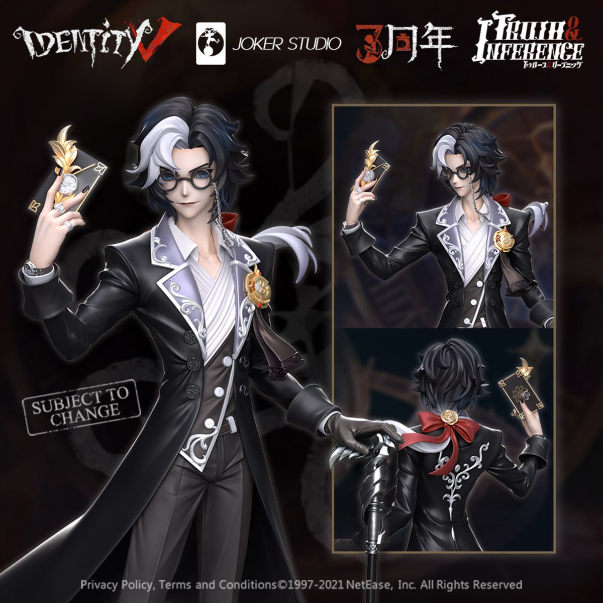 He looks more accurate to how he's depicted in art and merch now