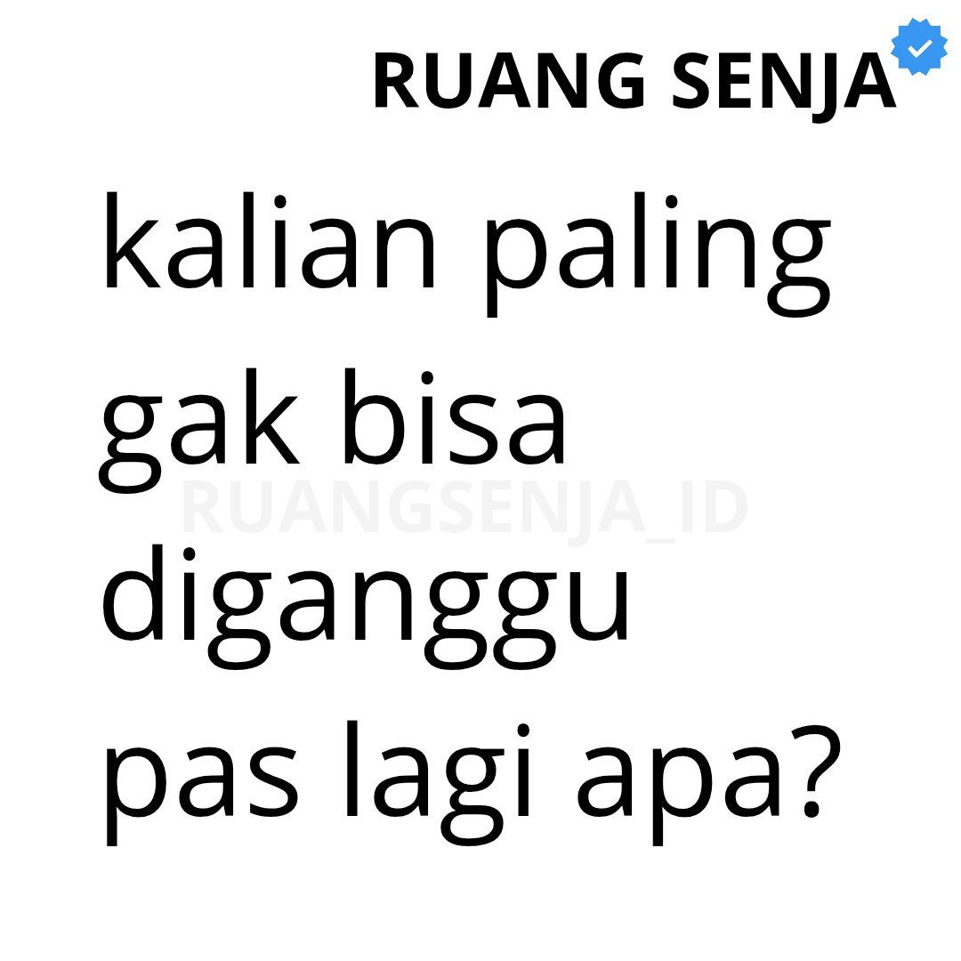 ʀᴜᴀɴɢ ꜱᴇɴᴊᴀ tweet media