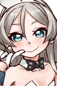 色ラフはフォローでみることができます。 